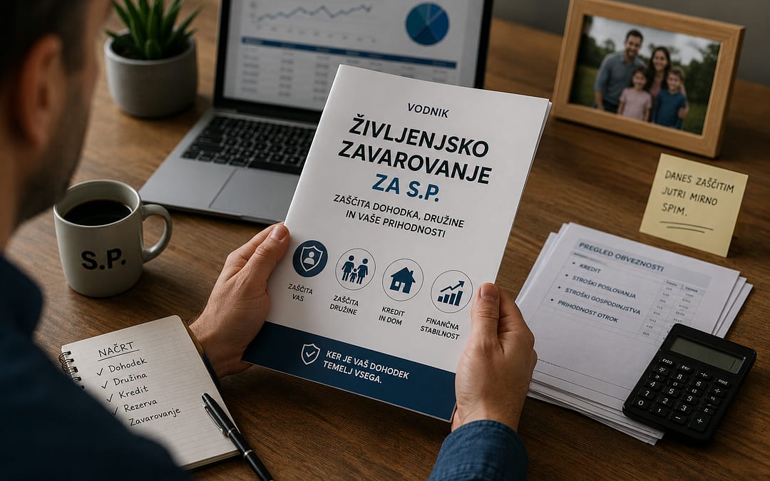 Vodnik za zivljenjsko zavarovanje za s p in zascito dohodka druzine ter kredita
