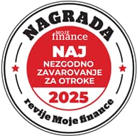 Merkur Otroci 2025 – ponovno izbrano za najboljše otroško nezgodno zavarovanje