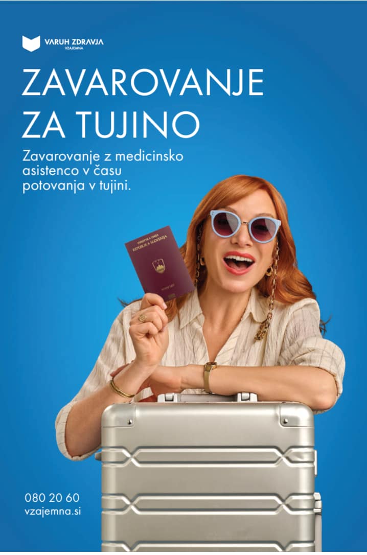 Zavarovanje za tujino z medicinsko asistenco med potovanjem v tujini